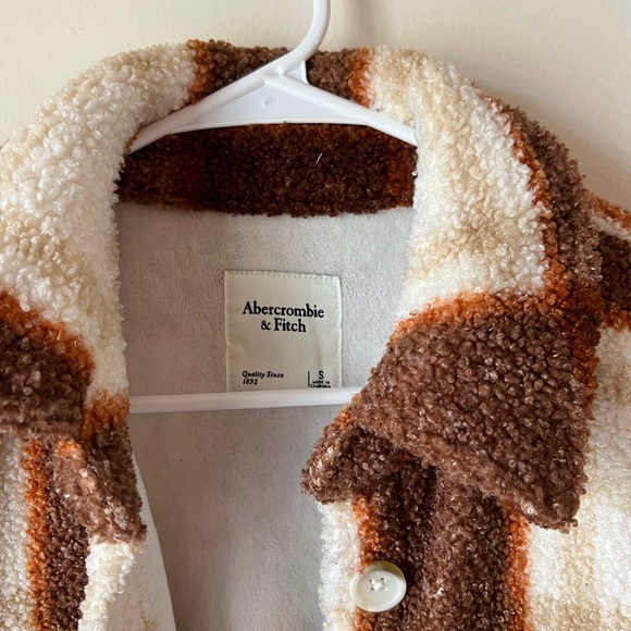 Abercrombie Thick Winter Flannel Jacket - Picture 2 of 3